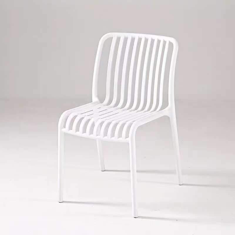 CHAISE BANDE BLANC