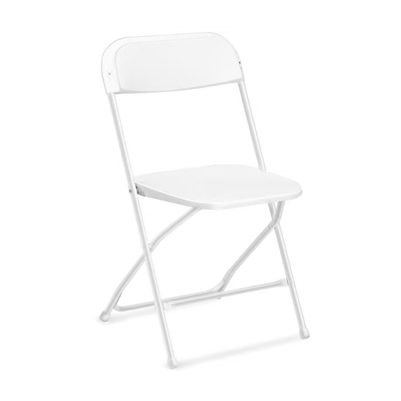CHAISE PLIANTE BLANC