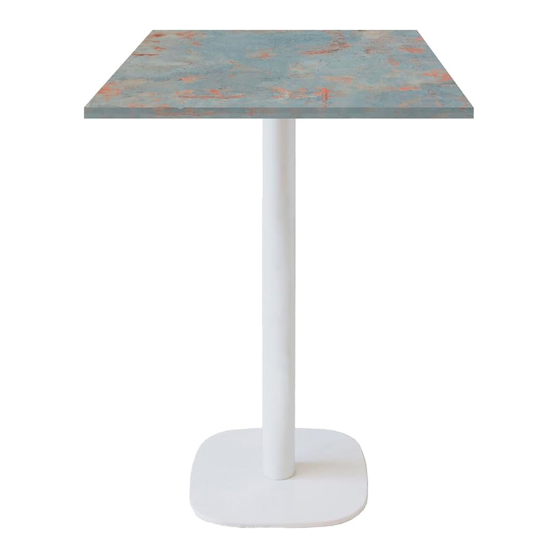 TABLE BASSE CARRÉ BLANC