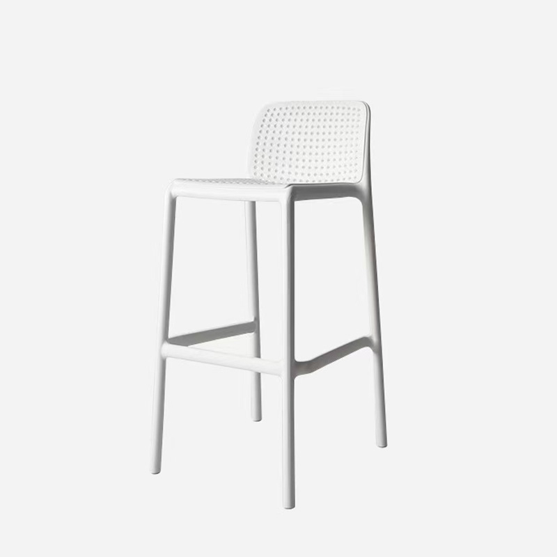 TABOURET LIDO BLANC