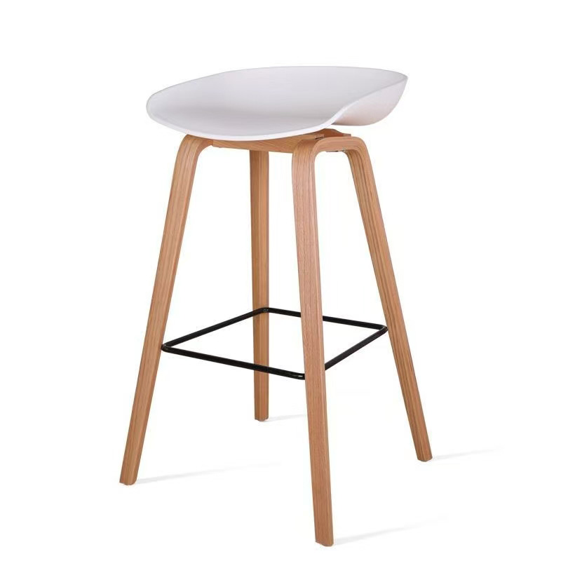 TABOURET LIS BLANC